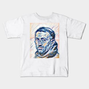 William of Ockham Portrait | William of Ockham Artwork 8 Kids T-Shirt